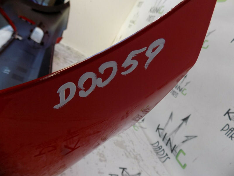 FIAT 500 ABARTH 959 2016-ON FACELIFT REAR BUMPER RED GENUINE 735633081