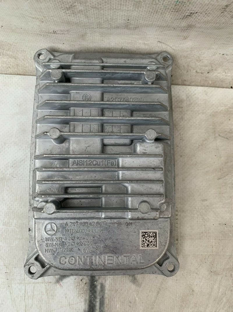 GENUINE MERCEDES W177 W247 LED BALLAST CONTROL UNIT HEADLIGHT MODULE A2479004204