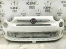 FIAT 500 S SPORT FACELIFT 2016> WHITE FRONT BUMPER & BADGE LOGO 735619571