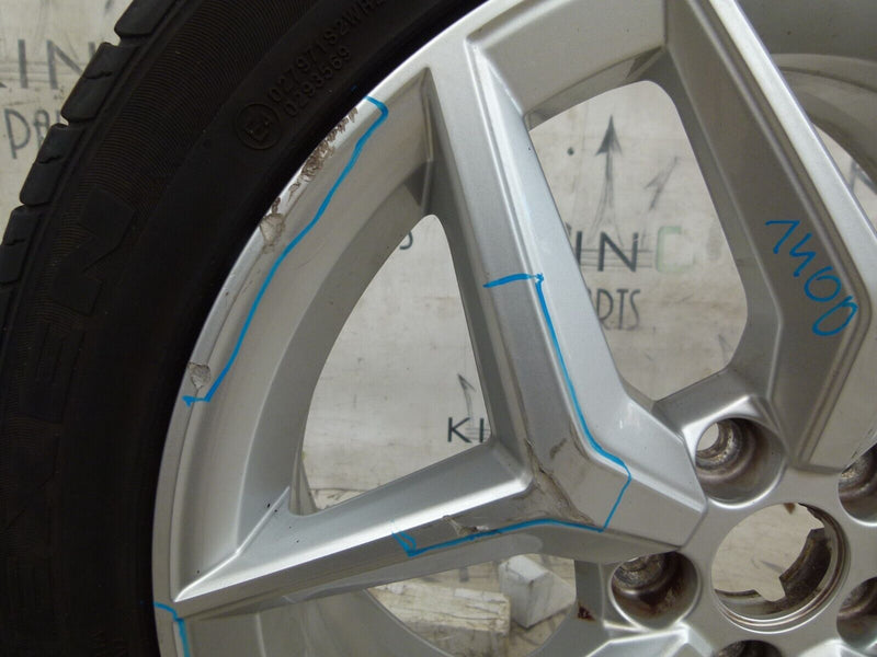 SEAT IBIZA MK5 FR ALLOY WHEEL RIM 16" & TYRE 215/45/17 7J ET51 6F0601025