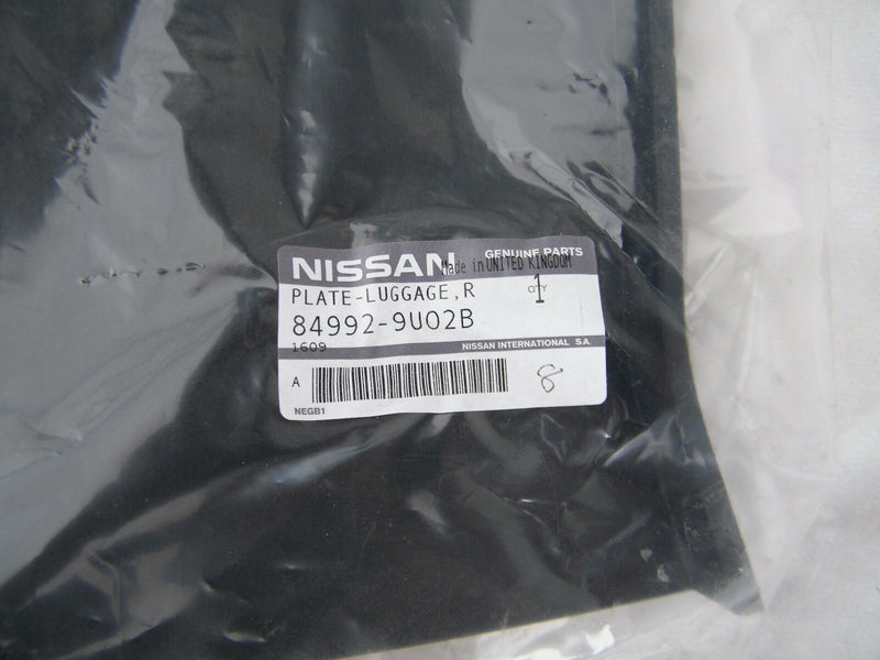 NISSAN NOTE 2005-13REAR PANEL INNER INTERIOR BOOT LOCK COVER 84992 9U02B/A (J23)