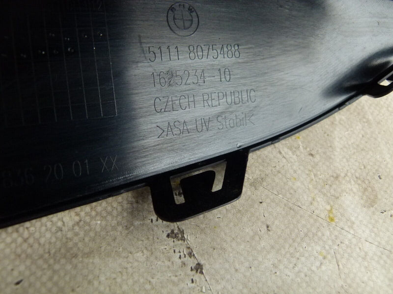 BMW 2 GRAN COUPE F44 2019-ON M-SPORT RIGHT FOG LIGHT GRILLE 5111 8075488