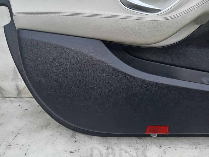 MERCEDES C CLASS W205 2014-2021 PASSENGER SIDE FRONT DOOR CARD BLACK & BEIGE #