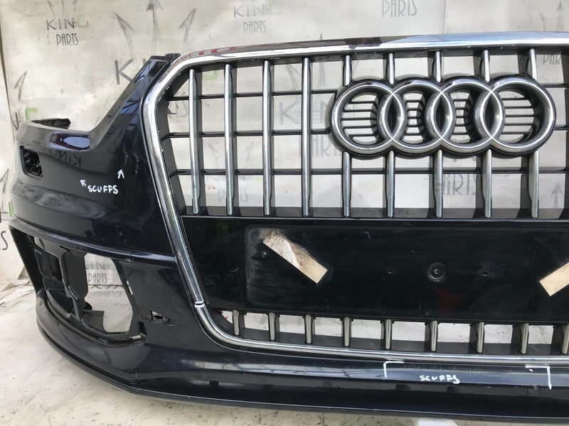 AUDI Q3 8U S-LINE LCI 2014-2018 FRONT BUMPER GENUINE 8U0807437