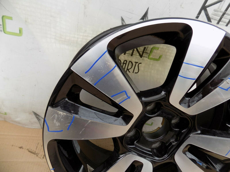 CITROEN C3 16" INCH RIM ALLOY WHEEL 6.5J x 16 ET20 BLACK 9813075077