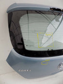 VAUXHALL CORSA D 3DR 2006-2014 REAR GREY TAILGATE PANEL BOOT LID & WINDOW GLASS