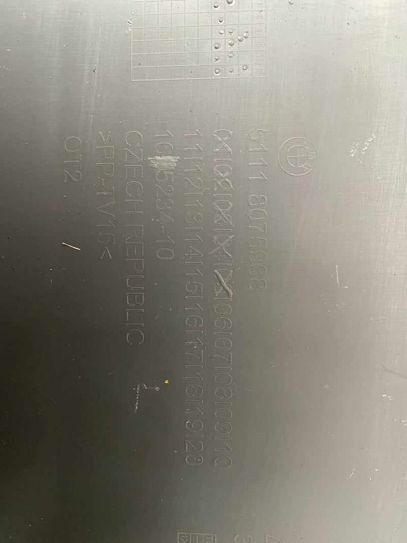 BMW 2 SERIES F44 2020-ON GRAN COUPE M SPORT FRONT BUMPER BOTTOM SPOILER TRIM