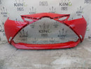TOYOTA AYGO 2014 - 2018 GENUINE FRONT BUMPER IN RED  52119-0H140