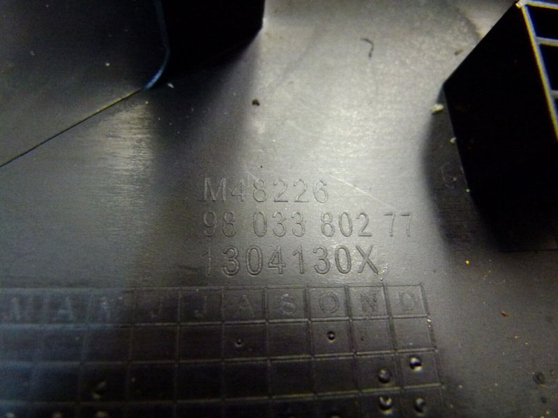 PEUGEOT 308 SW ESTATE 2017-21 DASHBOARD SIDE END TRIM COVER 9803380277