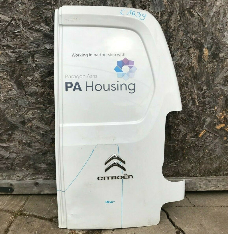 PEUGEOT PARTNER / CITROEN BERLINGO MK3 2018-21 REAR DOOR PANEL RIGHT SIDE