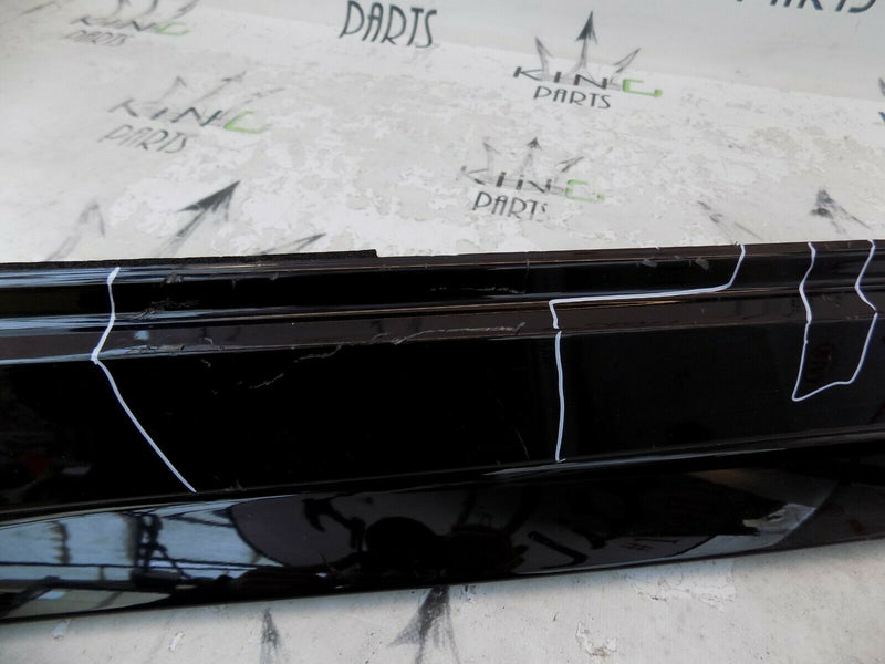 AUDI A7 RS7 2019-ON C8 4K8 RIGHT SIDE SKIRT SILL COVER BLACK 4K853856B