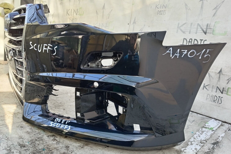 AUDI A6 C7 S-LINE 2015-2018 FRONT BUMPER GENUINE 4G0807437AB