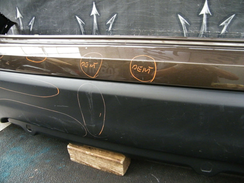 NISSAN QASHQAI 2014 2015 2016 BROWN REAR BUMPER GENUINE 85022-4EA0H (0270)