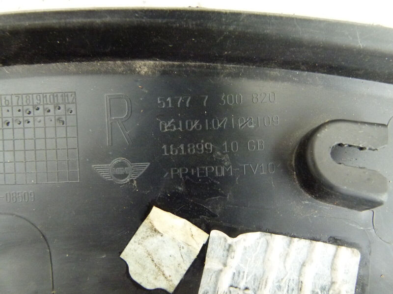 MINI F55 F56 F57 2018-21 FRONT RIGHT WHEEL ARCH TRIM GENUINE 5117 7300820