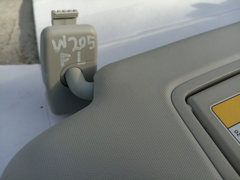 MERCEDES C-CLASS W205 2014-21 PASSENGER SIDE GENUINE INTERIOR SUN VISOR BEIGE #