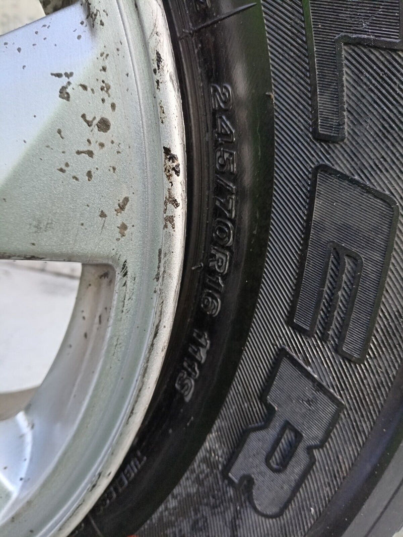 MITSUBISHI TRITON L200 ALLOY WHEEL RIM 16' 7Jx16x38 & TYRE 245/70/16 R16