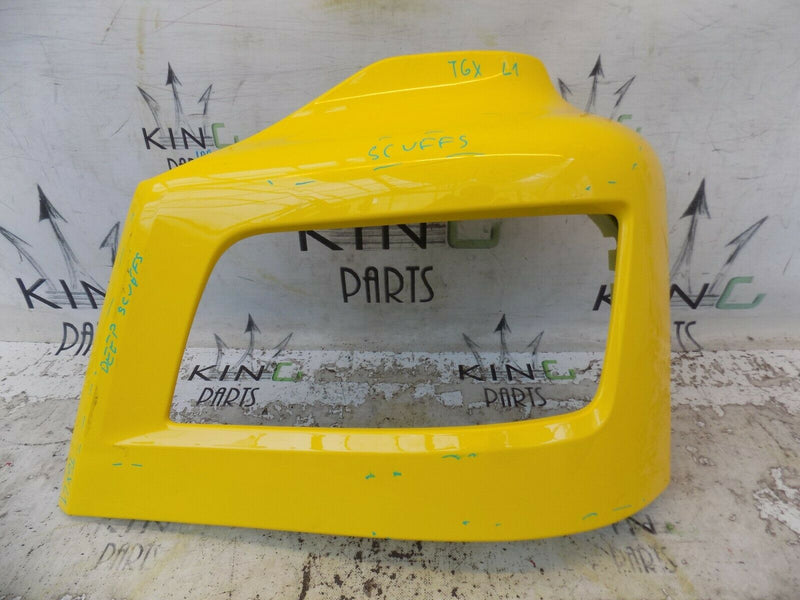 MAN TGX EURO 6 2020+ LEFT BUMPER CORNER HEADLIGHT SURROUND YELLOW MAN-8141610