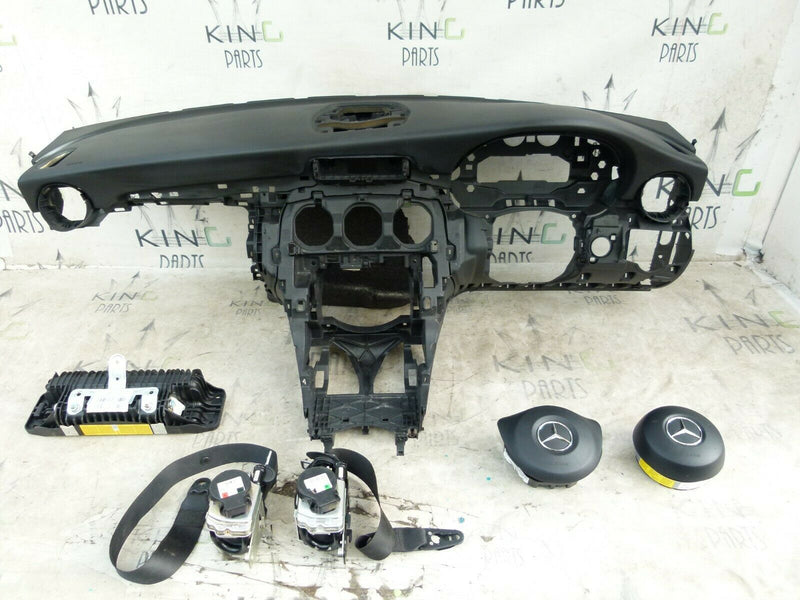 MERCEDES W205 2015-21 DASHBOARD SEAT BELT, AIRBAG KIT DRIVER & PASSENGER SIDE