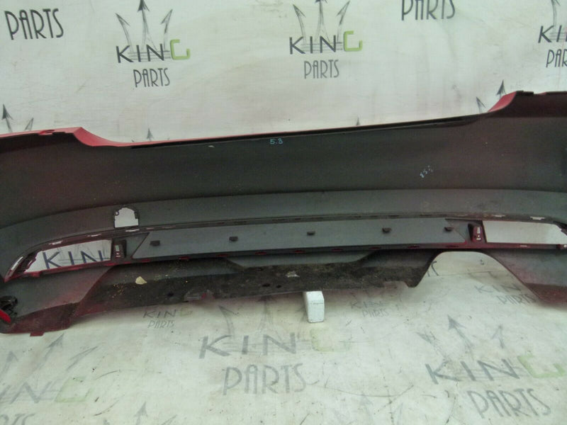 FIAT 500 SPORT 2016-ON FACELIFT REAR BUMPER GENUINE RED 735619800