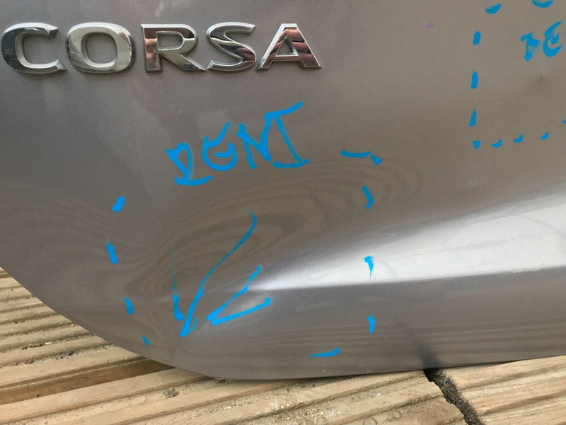 VAUXHALL CORSA F 2019-ON BOOTLID TAILGATE PANEL & REAR WINDOW GLASS
