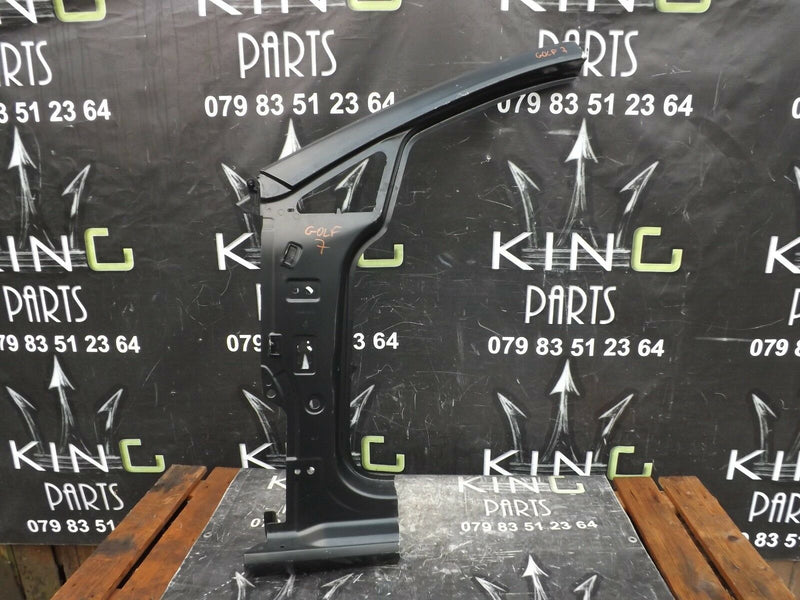 VOLKSWAGEN VW GOLF 2013-2017 FRONT LEFT DOOR PILLAR POST FRAME CUT OUT GENUINE