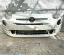 FIAT 500 LOUNGE FACELIFT 2015-23 FRONT BUMPER & TOP BADGE LOGO 735619491
