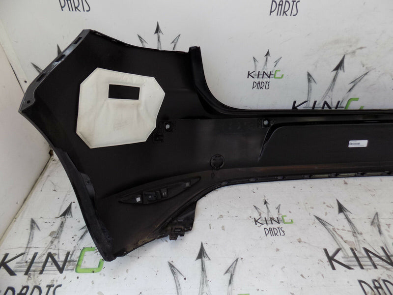 VW GOLF MK7 VII 2013 -2016 BLACK REAR BUMPER GENUINE 5G6807421 PDC HOLES