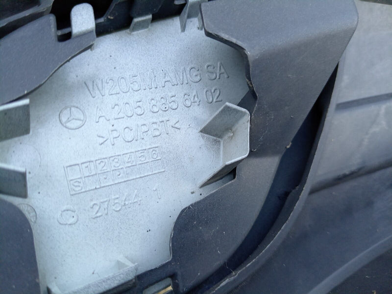 MERCEDES C CLASS W205 AMG 2018-ON FACELIFT FRONT BUMPER PDC A2058856002