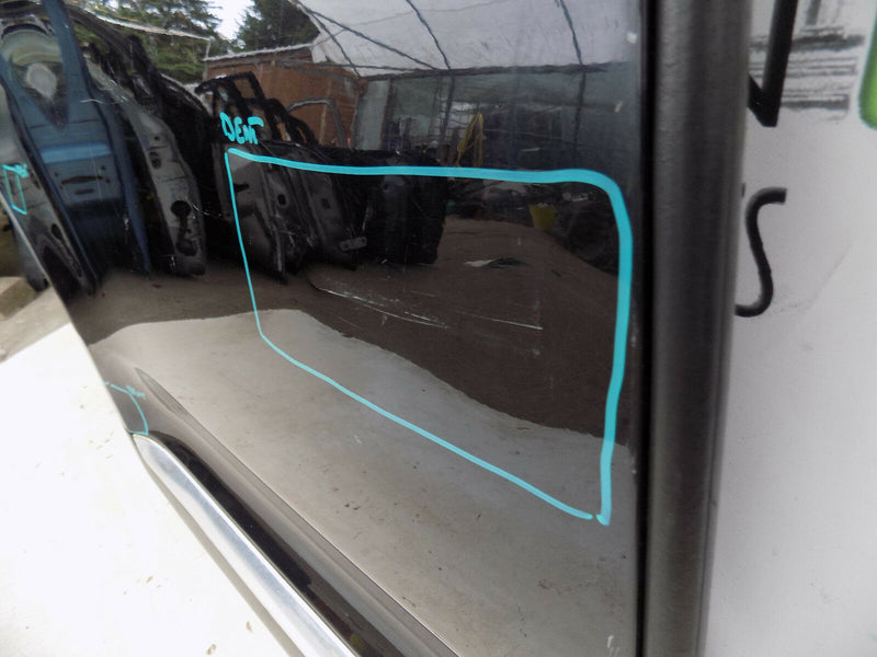 VW TOUAREG 7L 2002-2007 BLACK REAR DOOR PANEL RIGHT DRIVER SIDE O/S