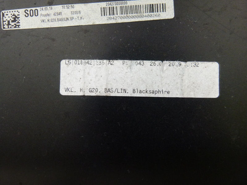BMW 3 G20 SPORT 2018-22 REAR BUMPER PDC GENUINE 7427998