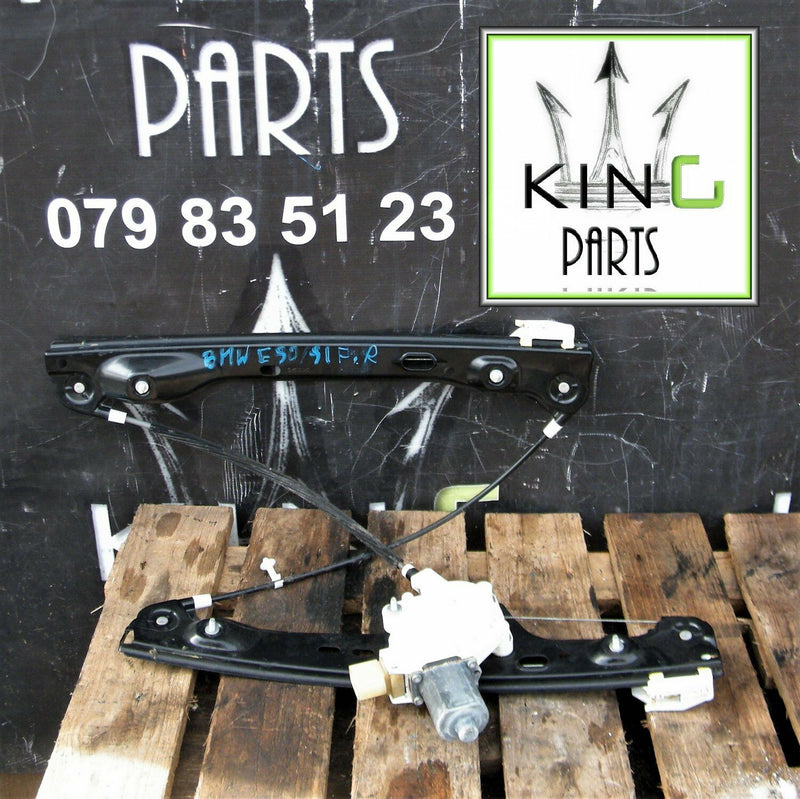 BMW 3 E90 E91 05-11 WINDOW WINDER MECHANISM REGULATOR MOTOR Front Door Right Sid