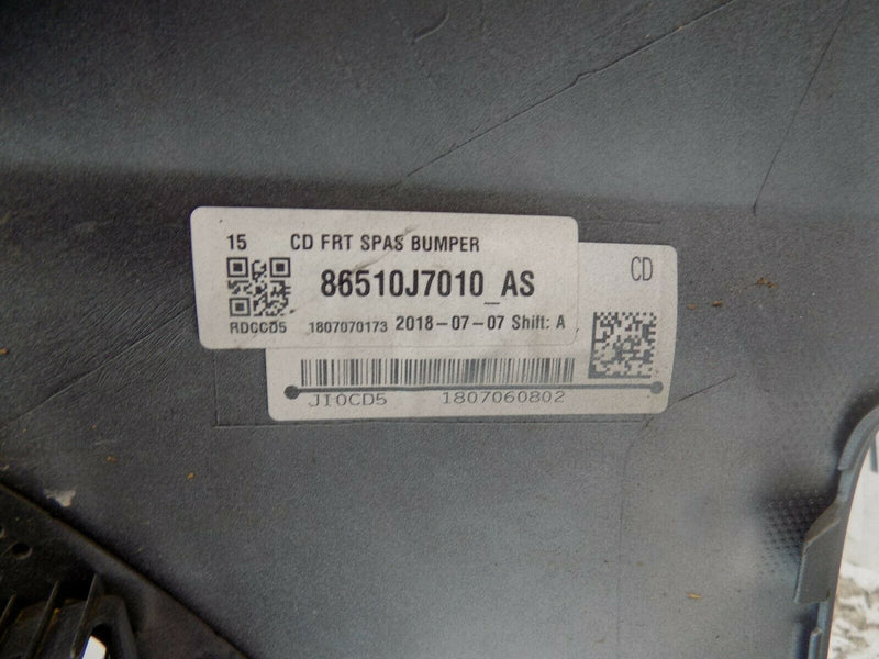KIA CEED MK3 2018-2020 FRONT BUMPER IN BLUE WITH GRILLS  #8651-J700 #A3893