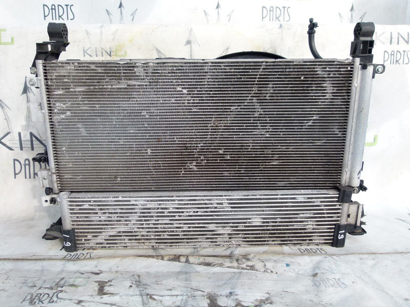 VAUXHAL CORSA E 1.2 1.3 CDTI AIR CON CONDENSER & WATER FAN RADIATOR 13414859