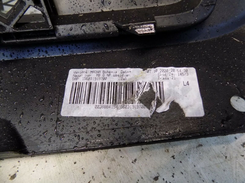 MERCEDES G CLASS W463 2018-ON BLACK FRONT BUMPER GENUINE PDC A4638855000