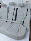 MERCEDES C CLASS W205 SALOON 2014-2021 REAR LEATHER SEATS BENCH  #