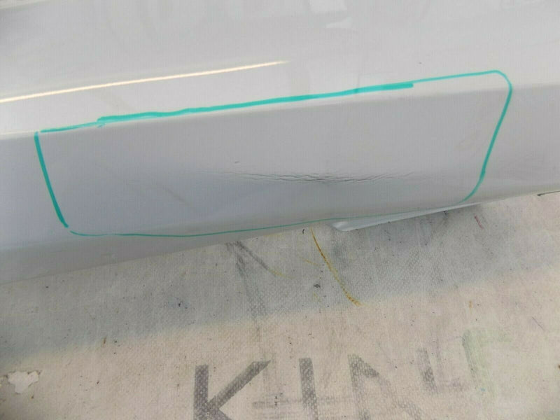 AUDI A6 C8 4K 2018-ON S-LINE LEFT SIDE SKIRT SILL COVER WHITE 4K0853855A