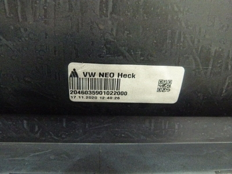 VOLKSWAGEN VW ID.3 2019-ON REAR BUMPER PDC GENUINE 10A807421