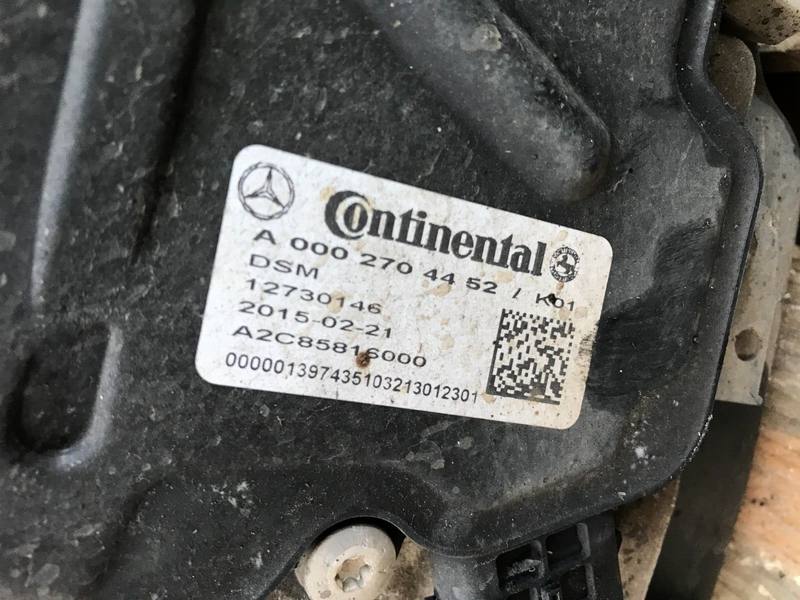 MERCEDES W205 7 SPEED AUTOMATIC GEARBOX & TORQUE & CONTROL UNIT R2312710400