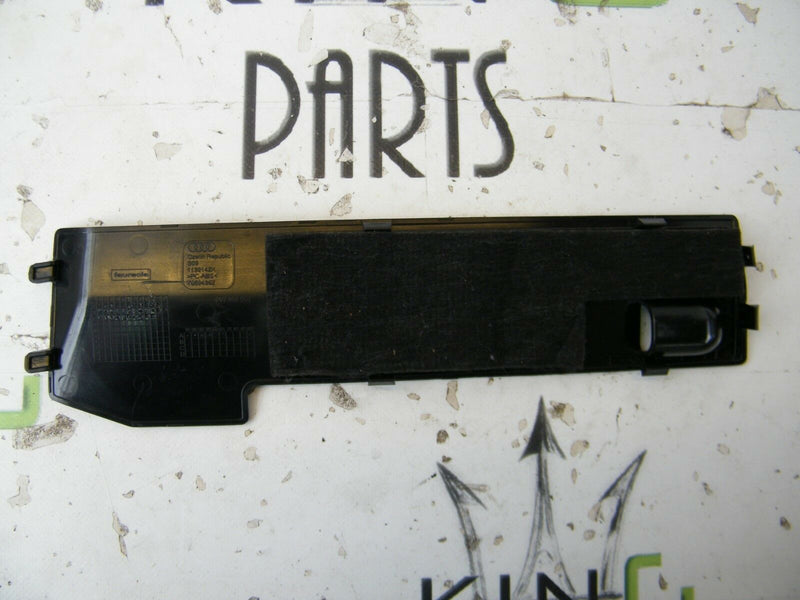 AUDI A3 (8V) 2012-2016 S-LINE 5DR BLACK GLOVEBOX LOWER FILTER TRIM 8V2857557