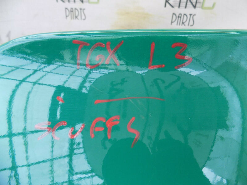 MAN TGX EURO 6 2020+ LEFT BUMPER CORNER HEADLIGHT SURROUND IN TURQUOISE