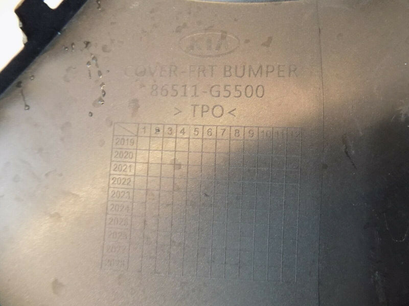 KIA NIRO HYBRID FRONT BUMPER 2019-ON FACELIFT WITH  PDC HOLES 86511-G5500