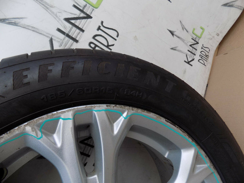 FORD B-MAX 2015 15" INCH ALLOY WHEEL + TYRE 185/60/R15 6JX15H2