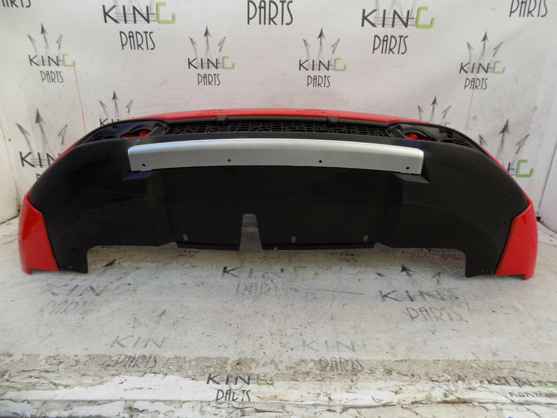 FIAT 500 ABARTH 595 16+ FCL FRONT BUMPER RED+GRILLS GENUINE OEM 735633044