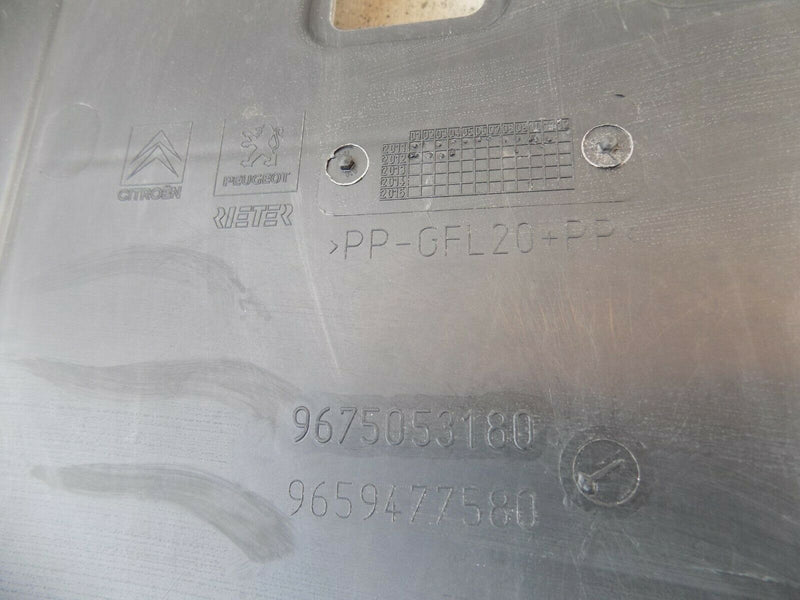 PEUGEOT 3008 SERIES 08-16 PETROL LOWER ENGINE COVER UNDERTRAY 9675053180