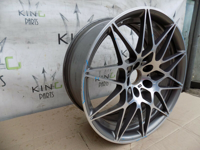 BMW M3 M4 20" INCH ALLOY WHEEL COMPETITION 666 GREY FRONT 9JX20H2