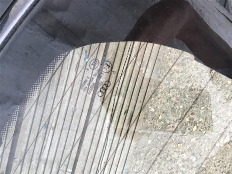 AUDI Q2 2013-2019 GENUINE BOOTLID TAILGATE PANEL in BLACK & WINDOW GLASS
