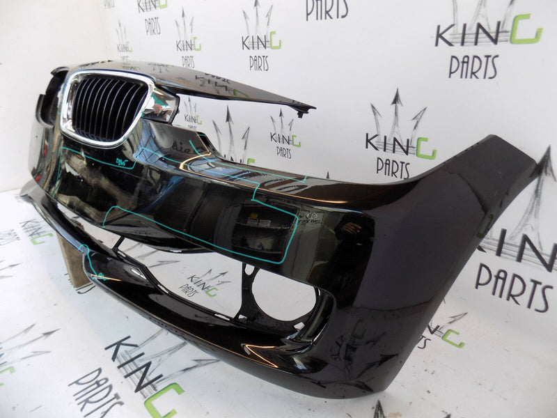 BMW 3 SERIES F30 F31 SPORT 2012-2014 BLACK FRONT BUMPER GENUINE 7298993