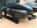 BMW F30 F31 SALOON ESTATE GENUINE FRONT SEAT BLACK LEATHER RIGHT SIDE & SEATBELT