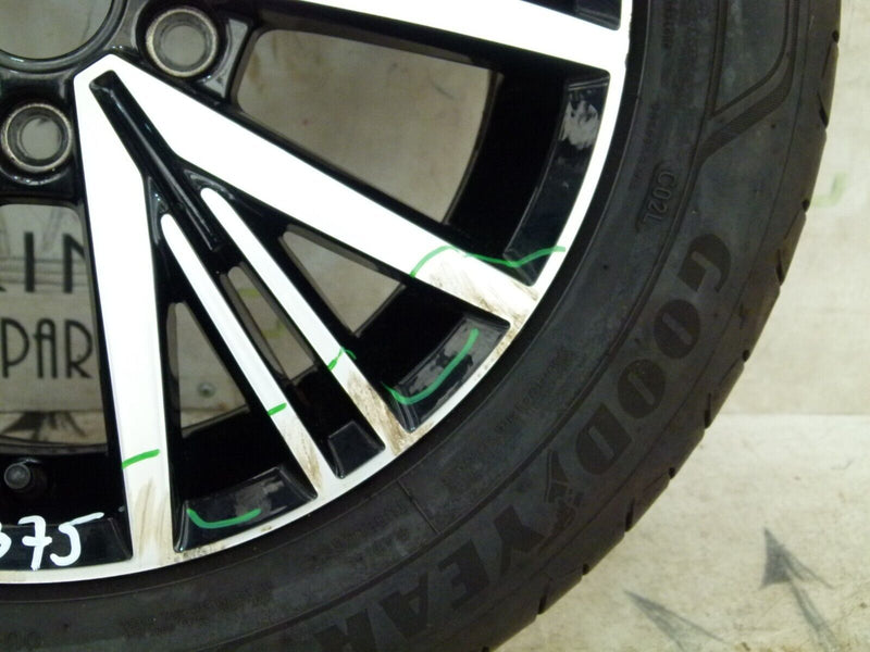 VW GOLF MK7 WHEEL ALLOY RIM & TIRE 6.5JX16H2 ET46 5G0601025CD GENUINE
