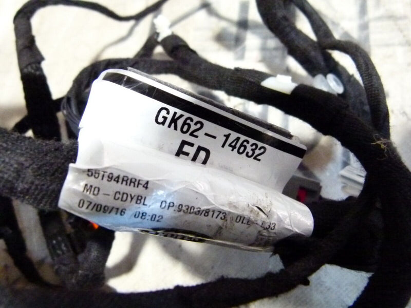 RANGE ROVER SPORT 13-17 REAR RIGHT DOOR WIRING LOOM GENUINE GK6214632